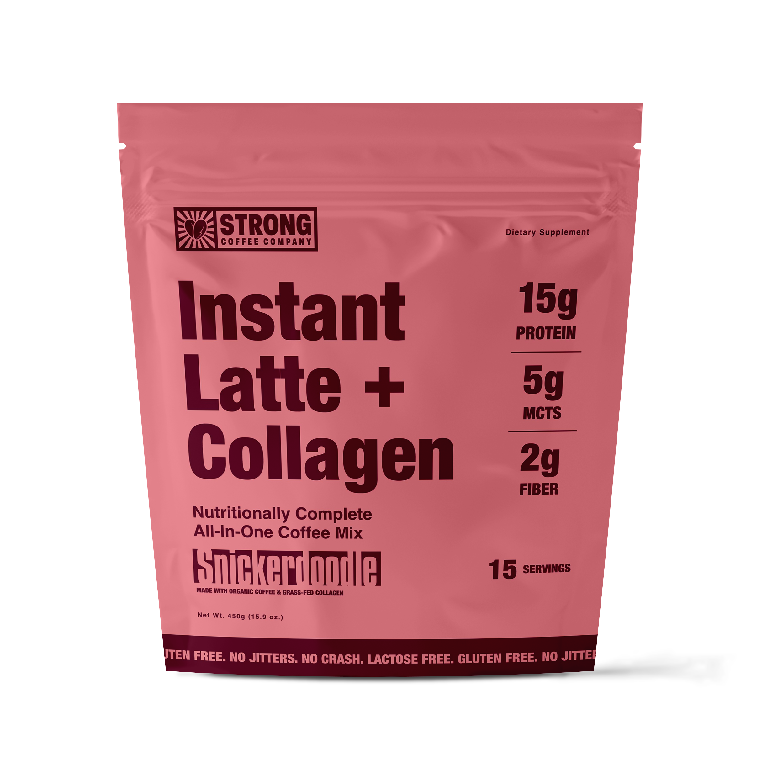 Collagen Latte Snickerdoodle Flavor | STRONG Coffee Company