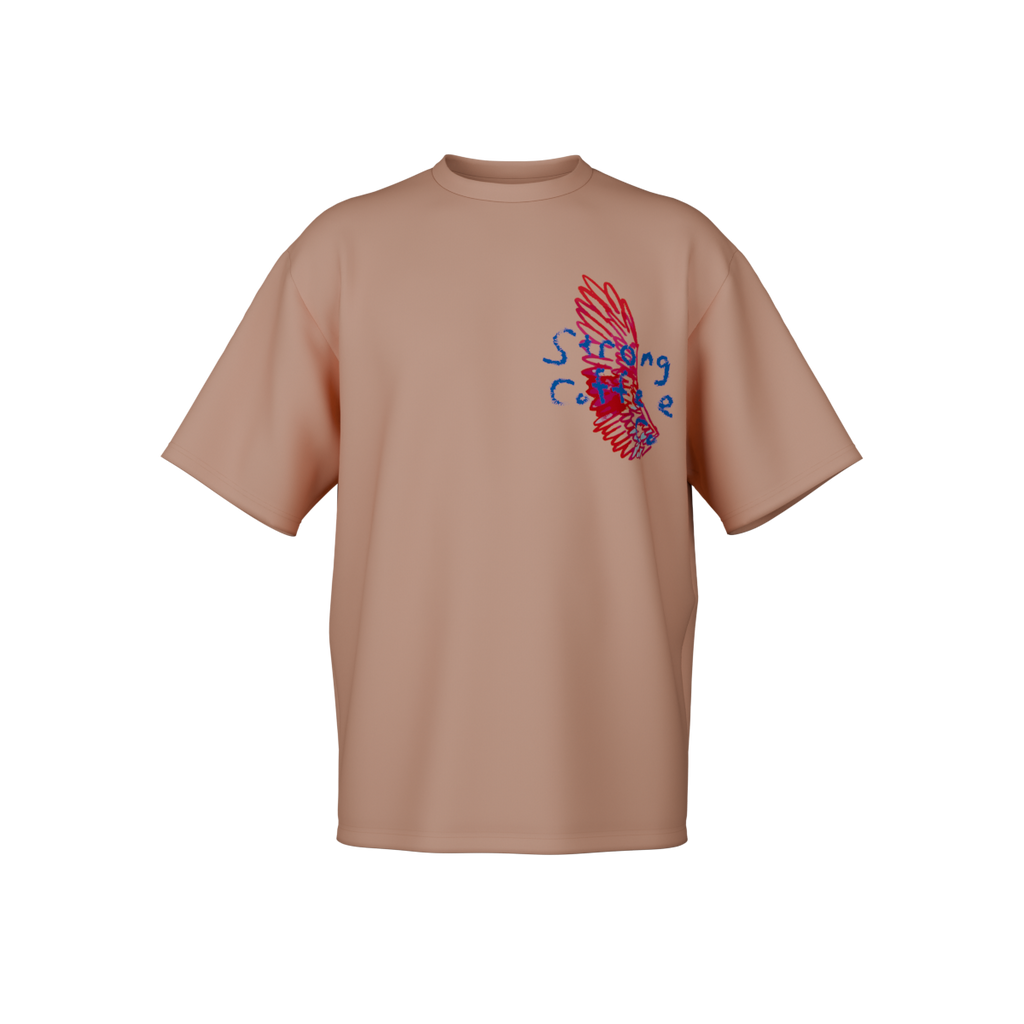 Caffeine Cowboy - Pink Shirt