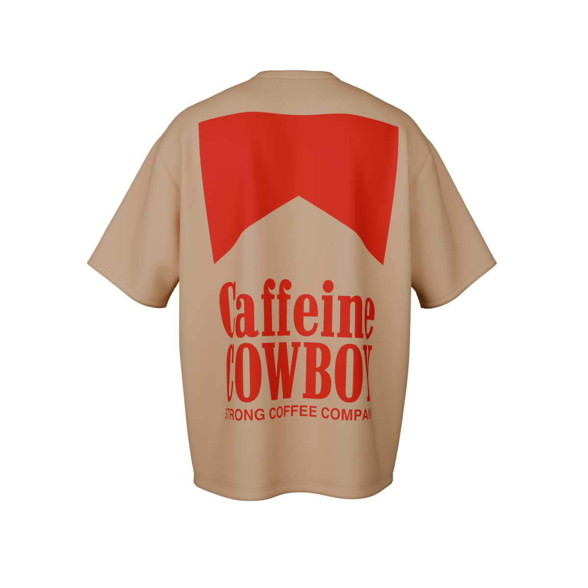 Caffeine Cowboy - Cream Shirt
