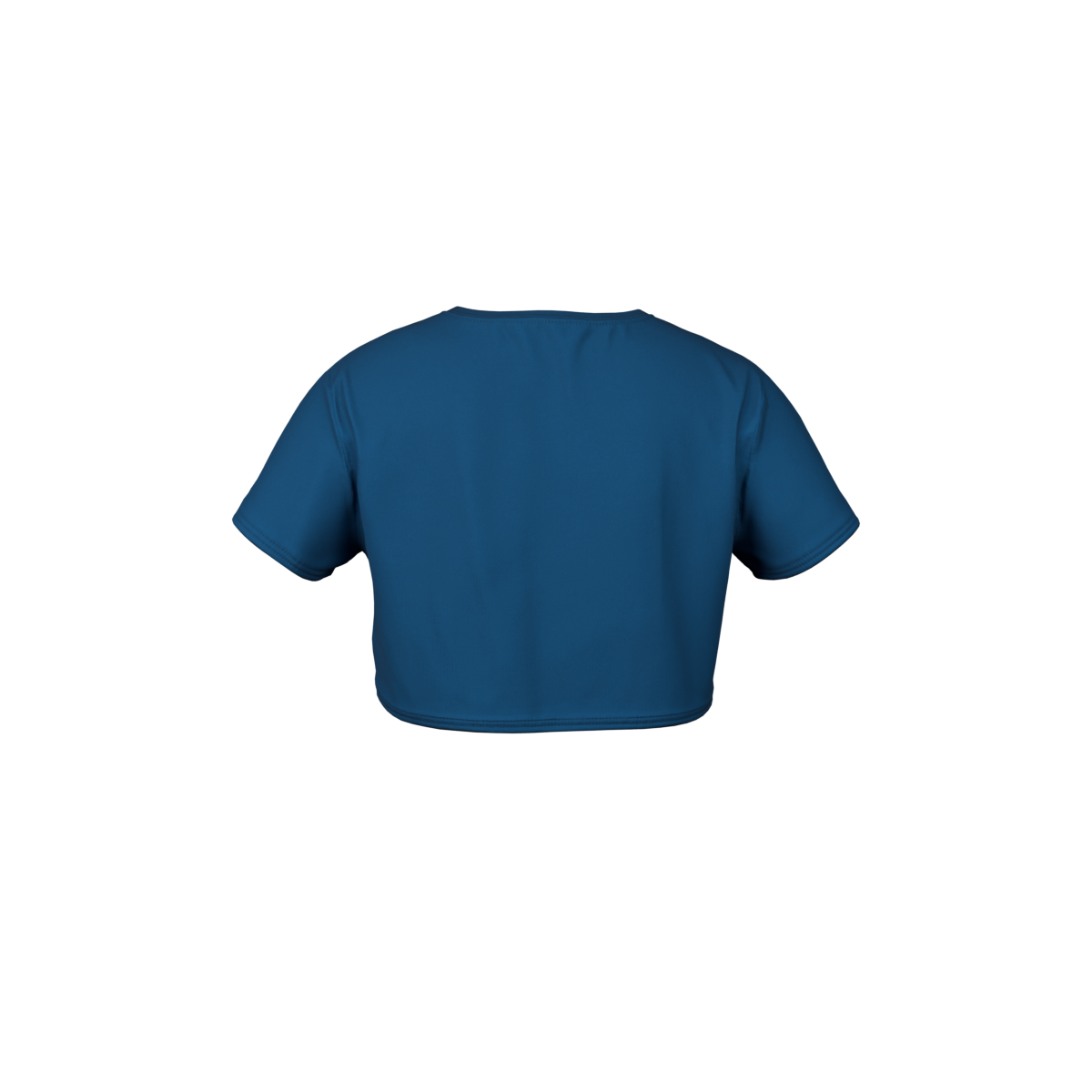 Caffeine Cowgirl - Blue Croptop