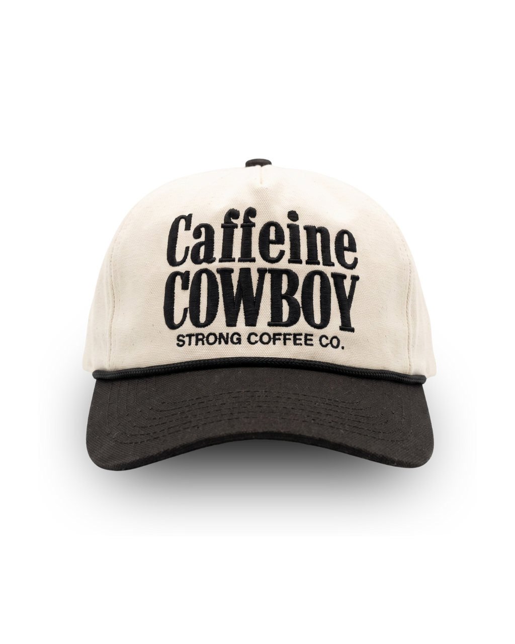 Caffeine Cowboy - Black and White