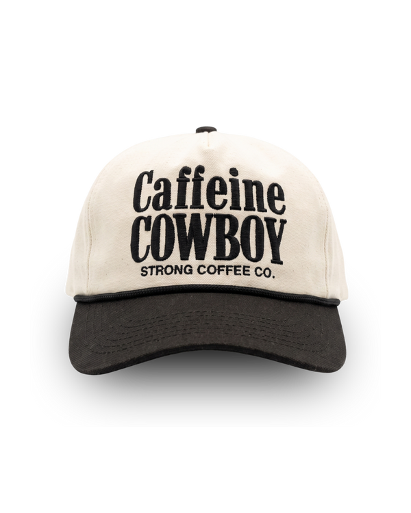 Caffeine Cowboy - Black and White