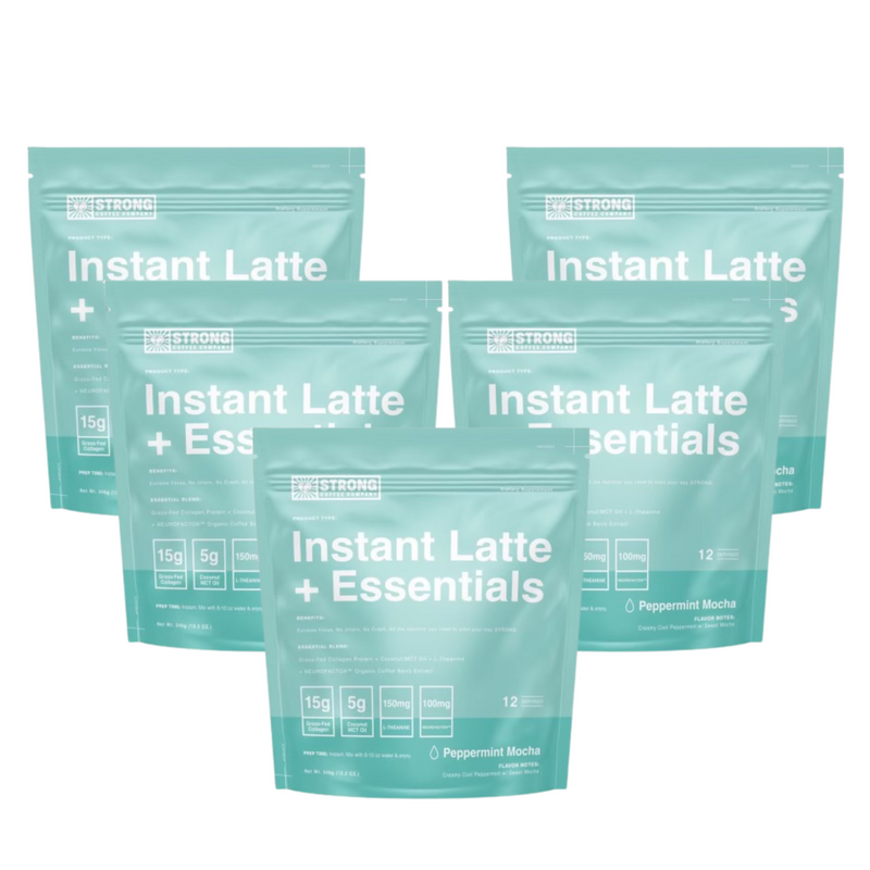 Peppermint Mocha Latte + Essentials 5 Pack