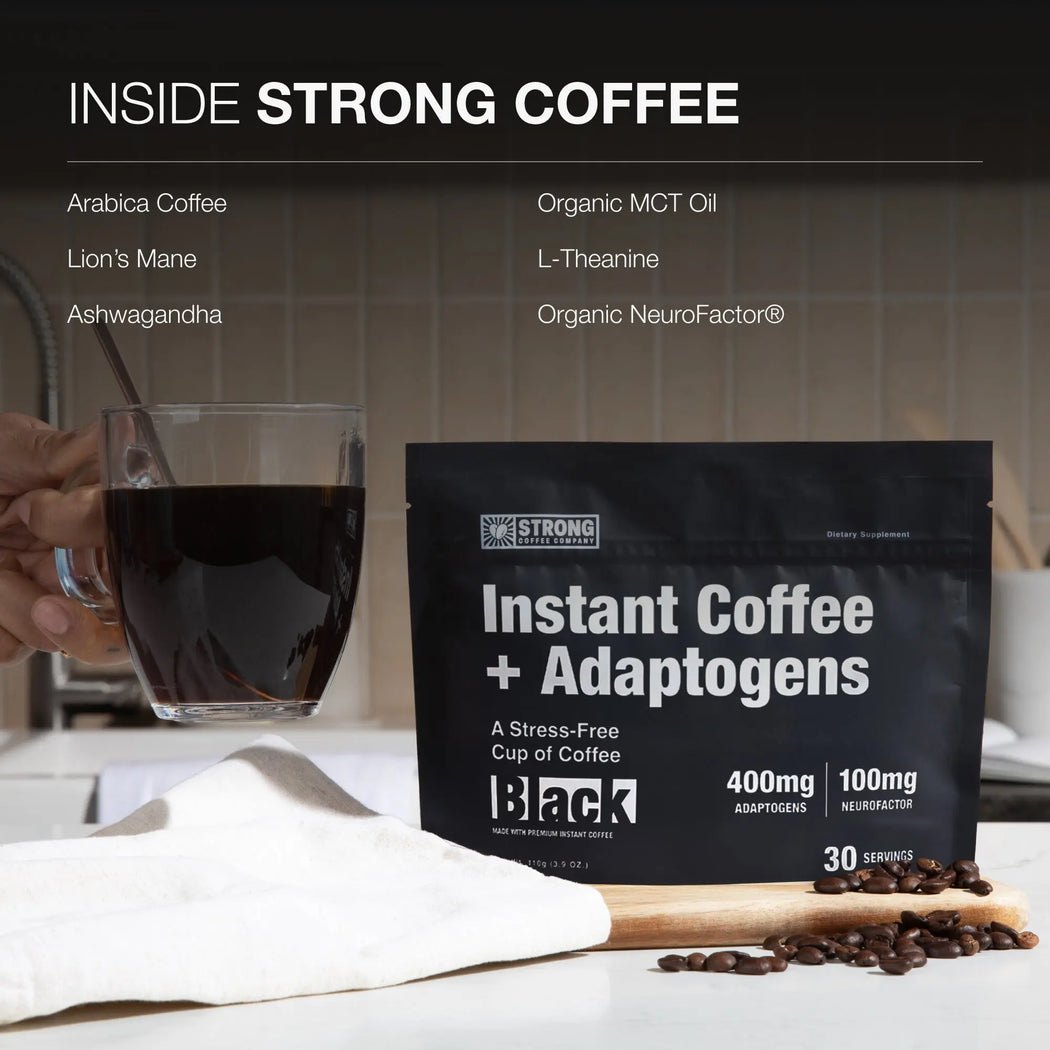 String Coffe Coffee with Adaptogens Starter Kit | STRONG Coffee Company – Strong ...