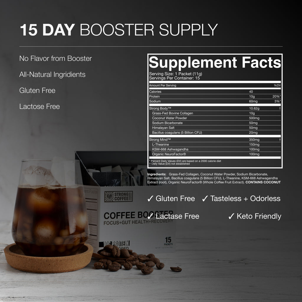 Coffee Booster Supplement Facts