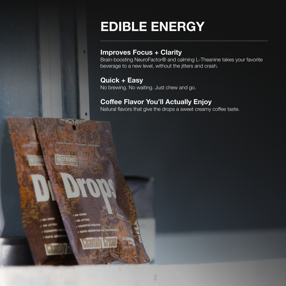 Coffee Gummies with Nootropics & Adaptogens