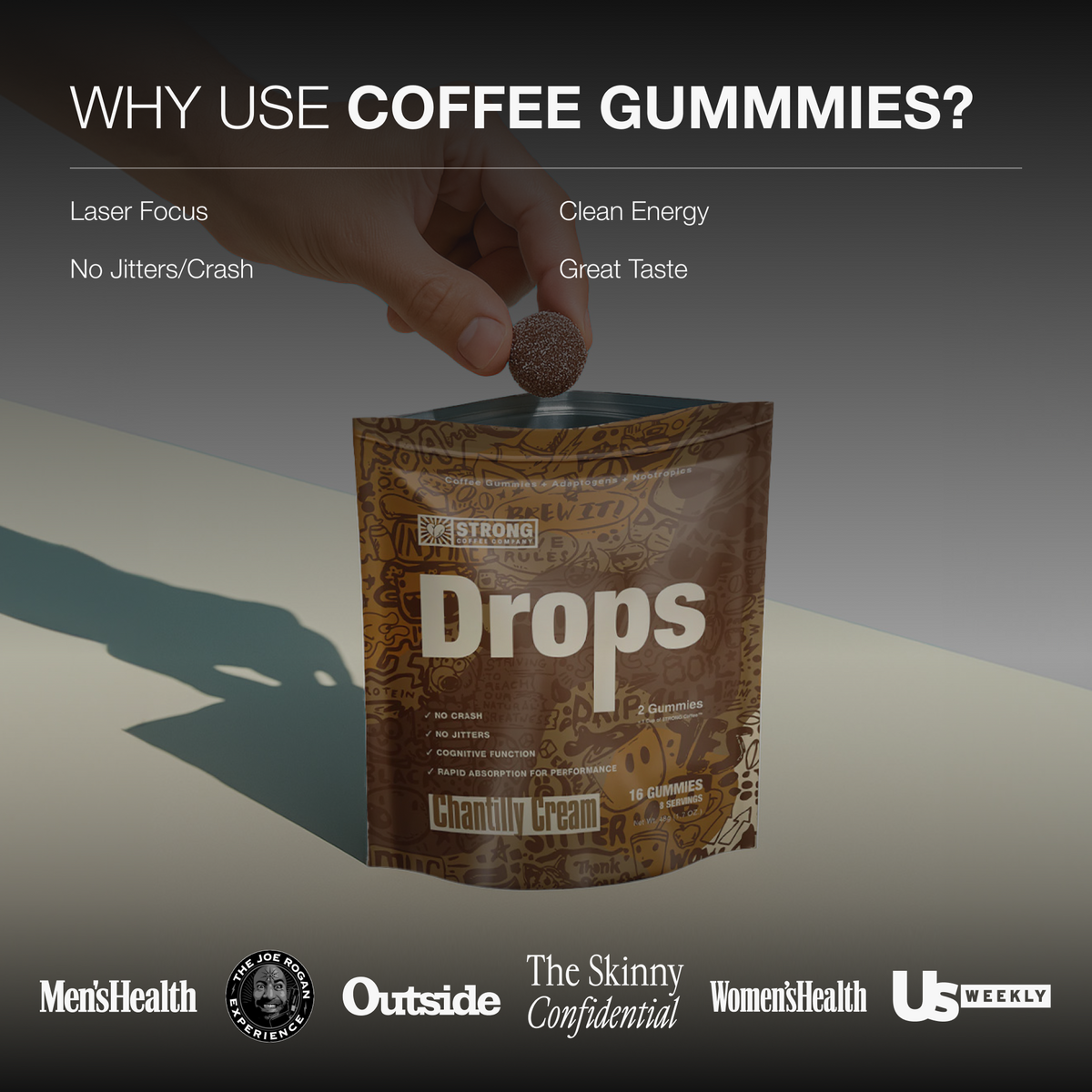 Coffee Gummies with Nootropics & Adaptogens