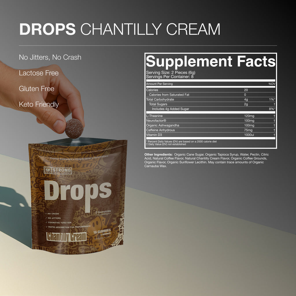 Coffee Gummies with Nootropics & Adaptogens