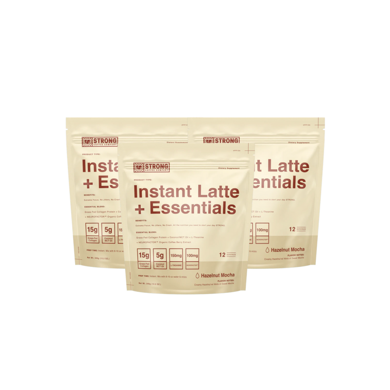 Instant Hazlenut Latte + Essential 3 Pack