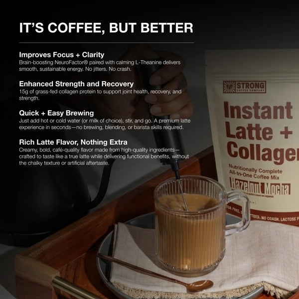 Collagen Latte Hazelnut Mocha