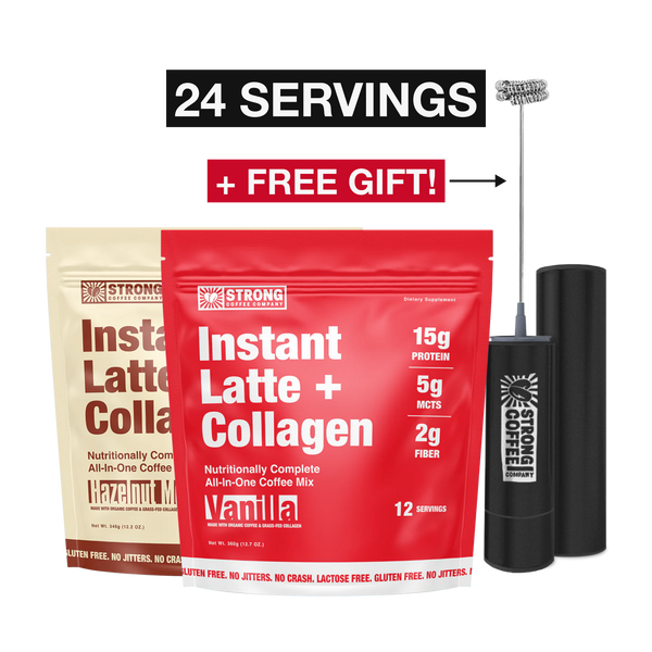 Vanilla + Hazelnut Latte Starter Kit