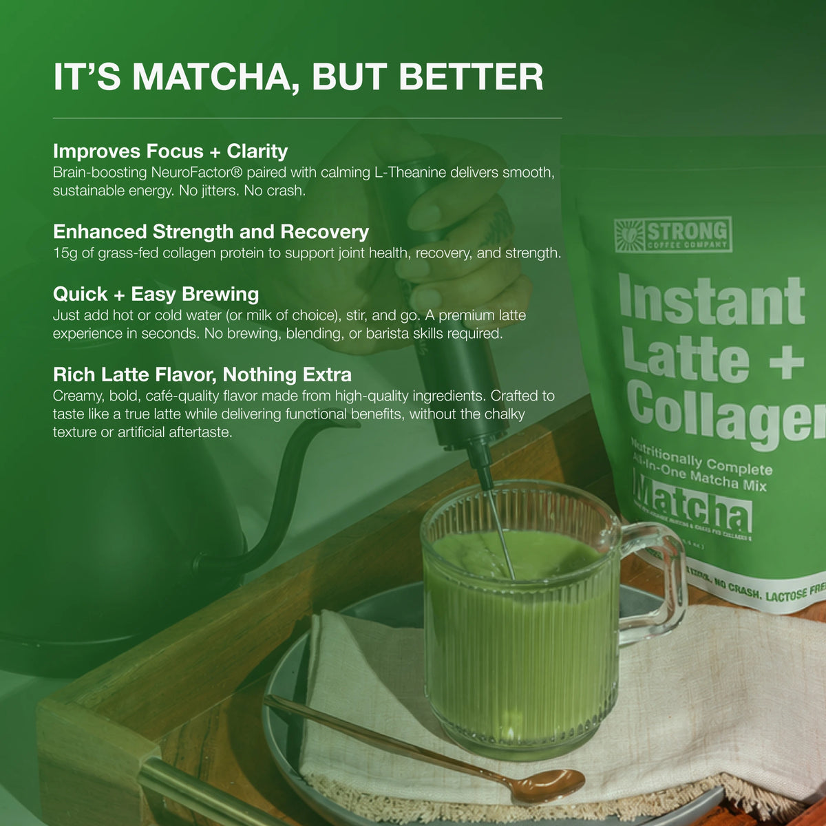 Matcha Collagen Latte
