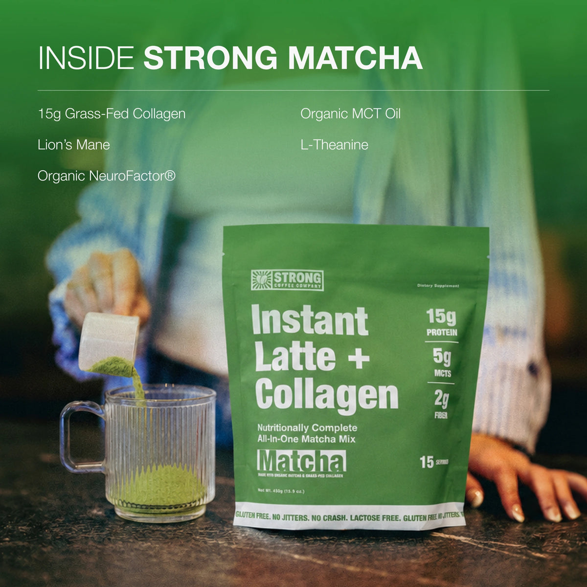 Matcha Collagen Latte