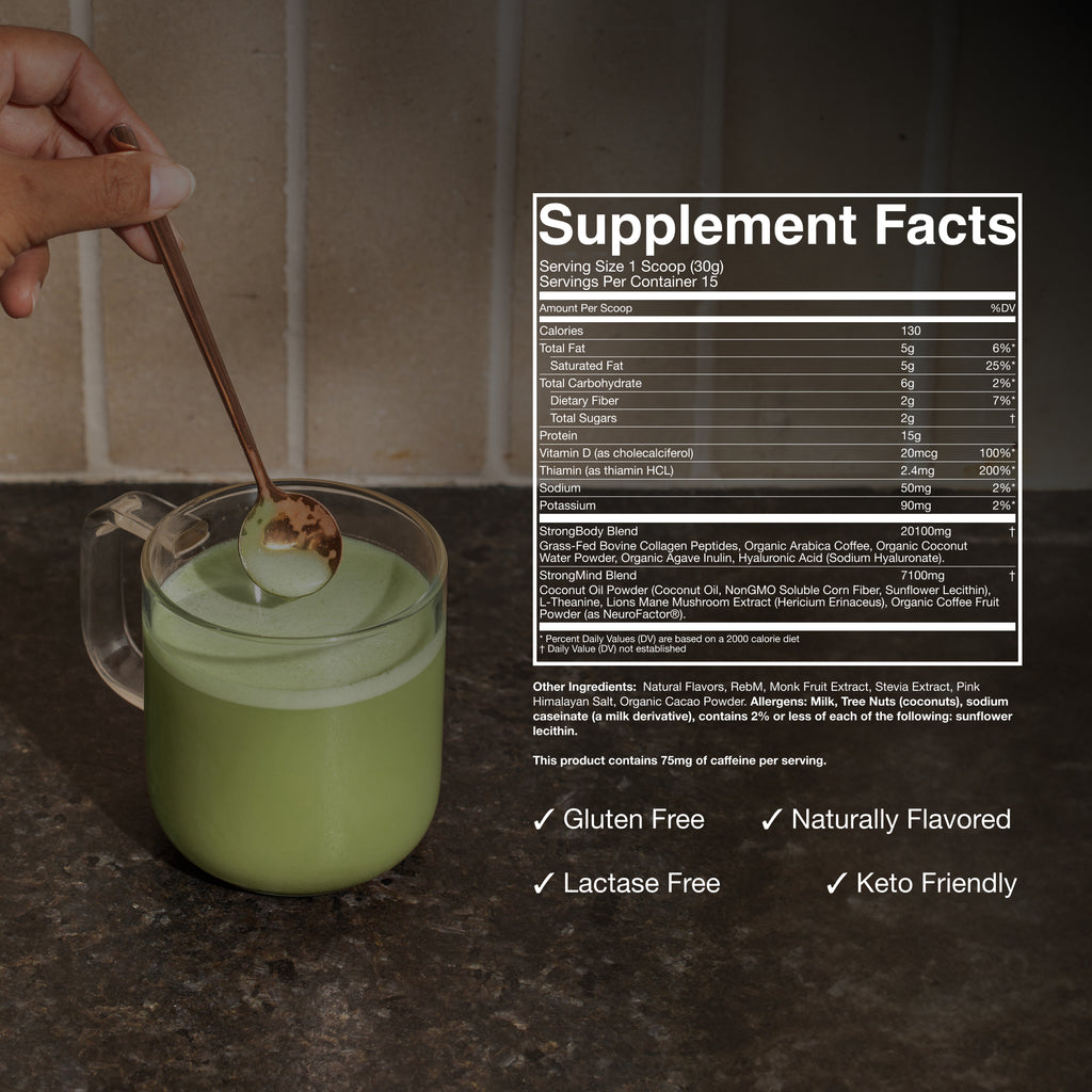 Matcha Collagen Latte