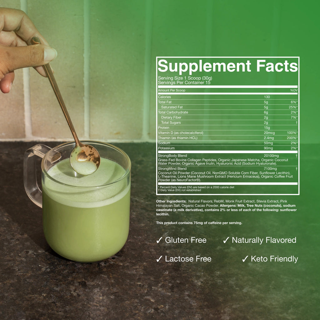 Matcha Collagen Latte