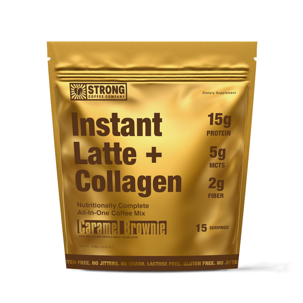 Collagen Latte Caramel Brownie