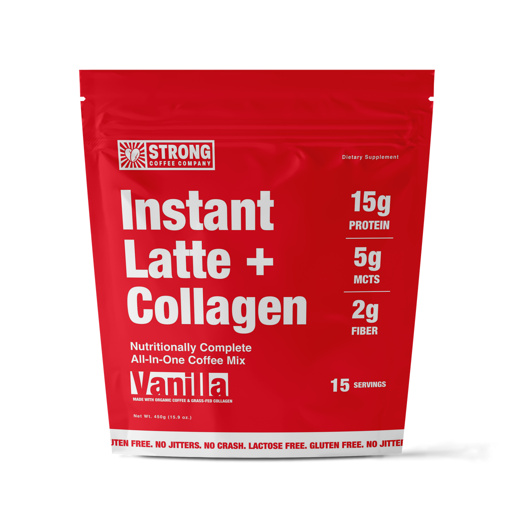 Instant Latte + Collagen — Single Bag