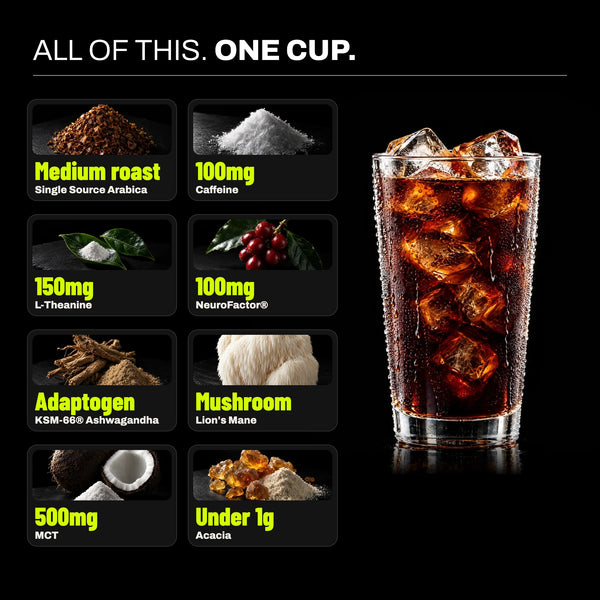 Coffee with Adaptogens - BLACK Instant