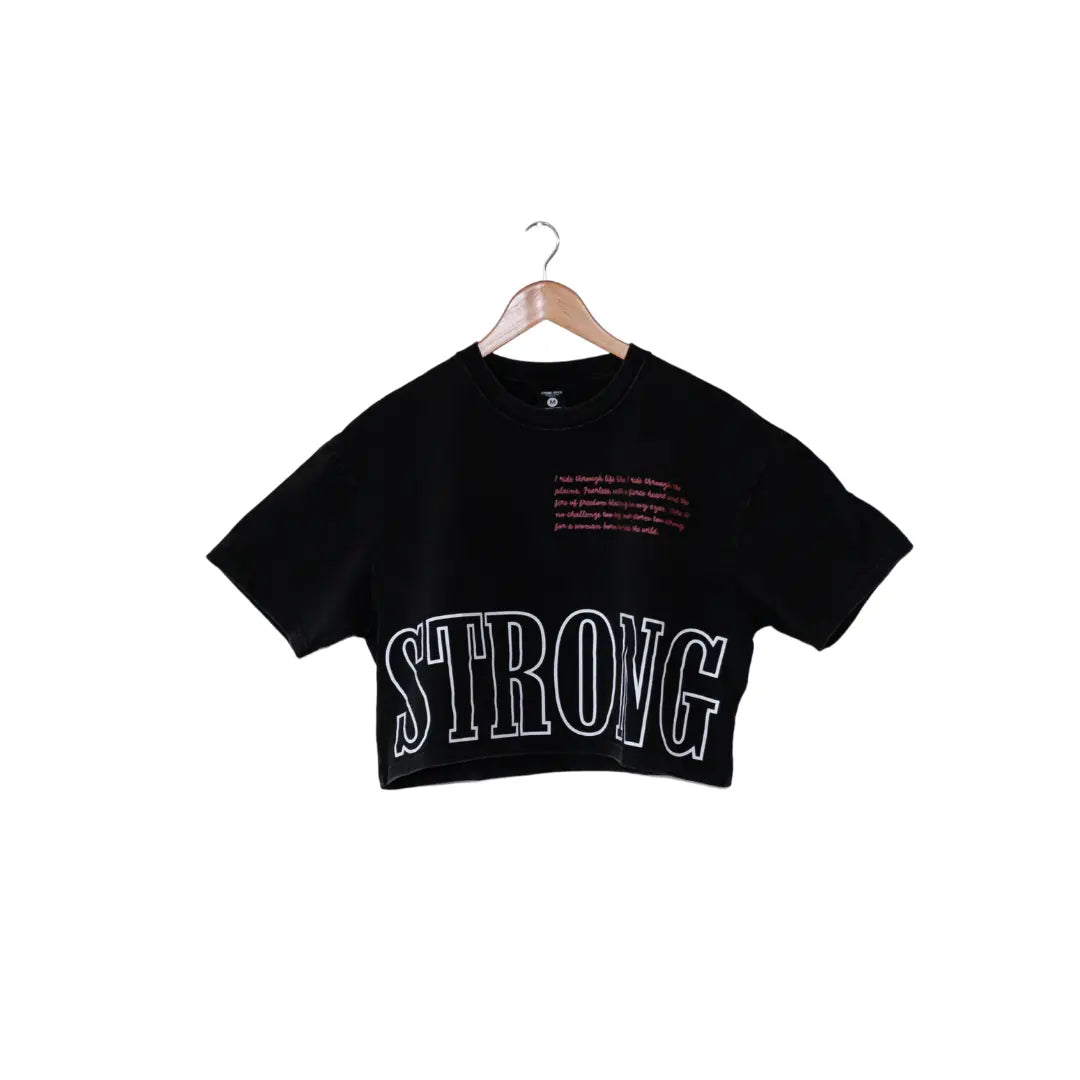 Rodeo Club: Women's Crop Top Strong Coffee Company