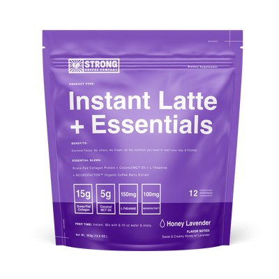 Instant Honey Lavender Latte + Essentials