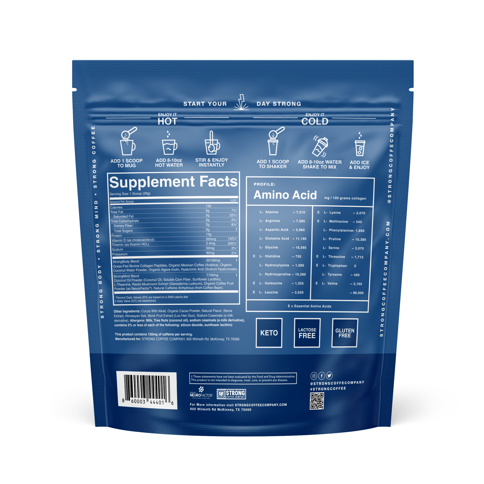 Strong coffee deals company